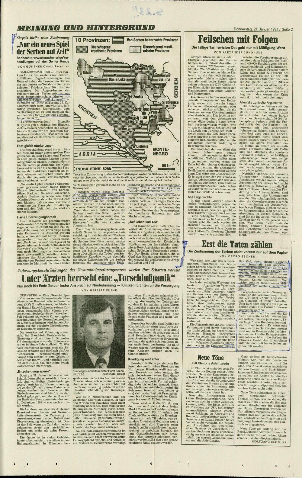 Erst die Taten zählen