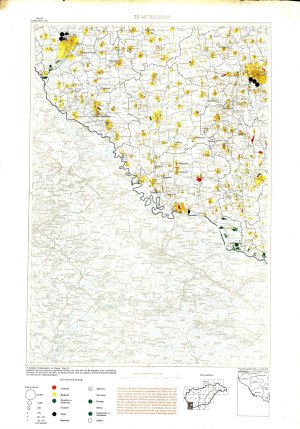Volkstumskarte von Ungarn = Bjelovar: Bl...  - nosilna