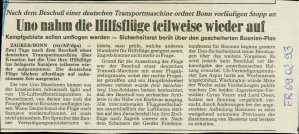 Uno nahm die Hilfsflüge teilweise wieder...  - nosilna