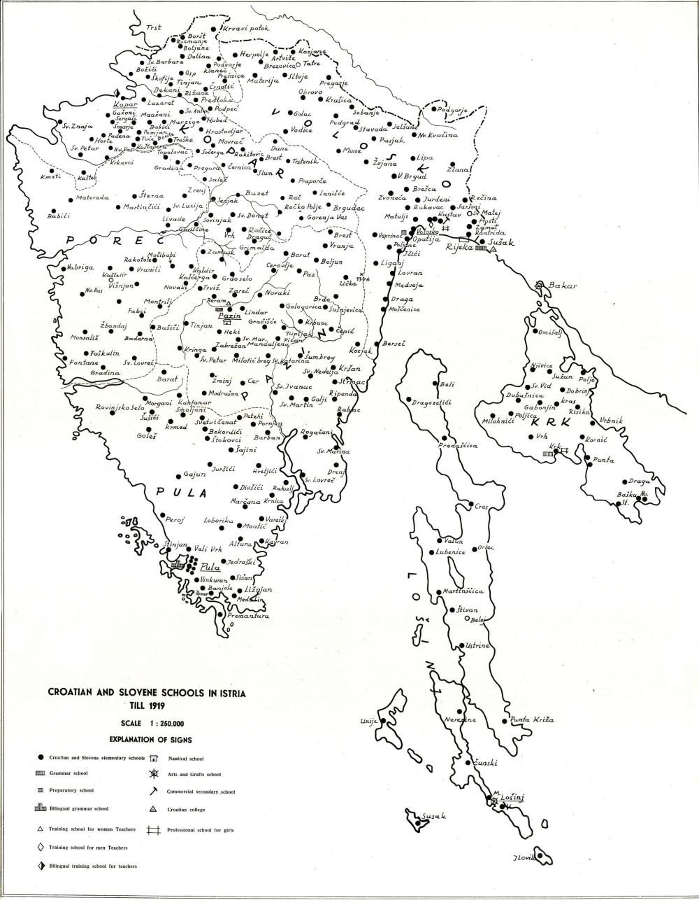 Croatian and Slovene schools in Istra ti... - nosilna
