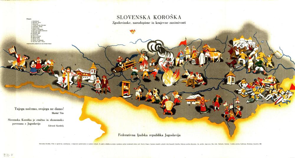 Slovenska Koroška: Zgodovinske, narodnopisne in krajevne zanimivosti