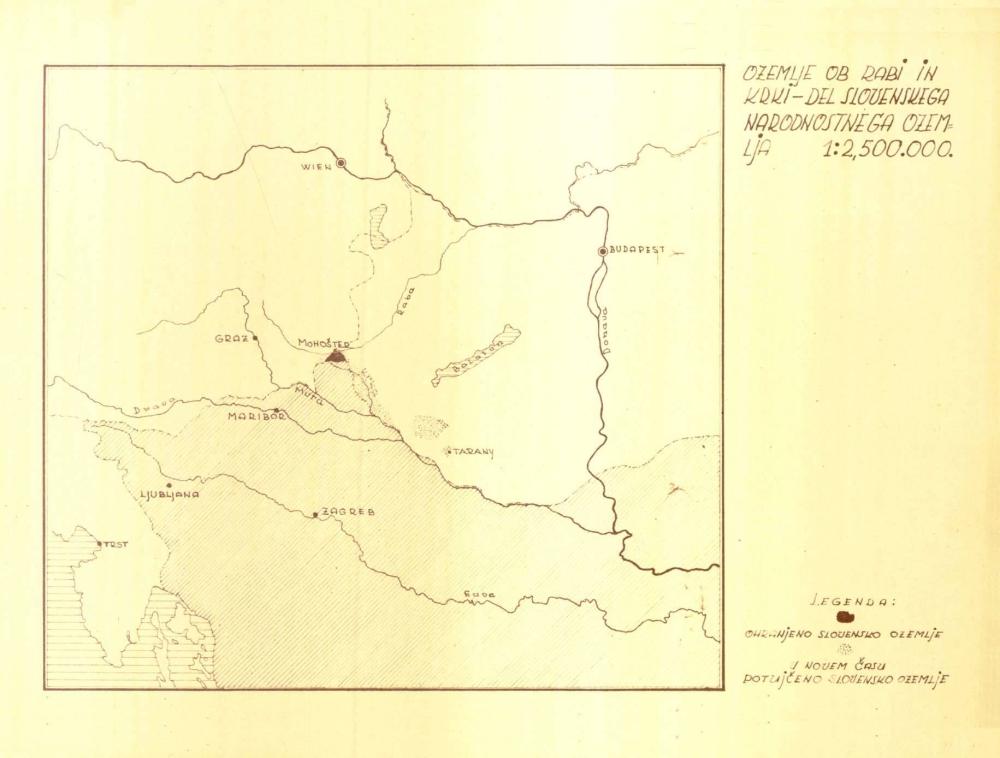 Ozemlje ob Rabi in Krki - del slovenskega narodnostnega ozemlja