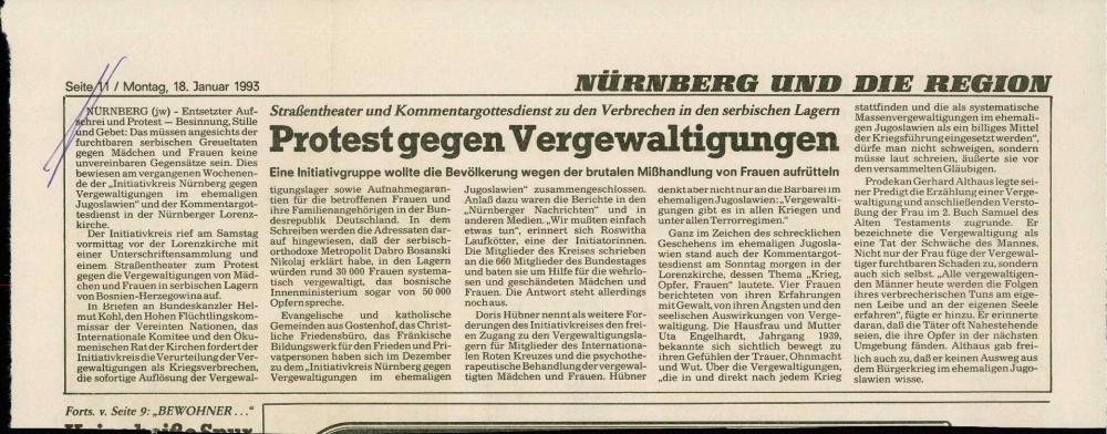 Protest gegen Vergewaltigungen