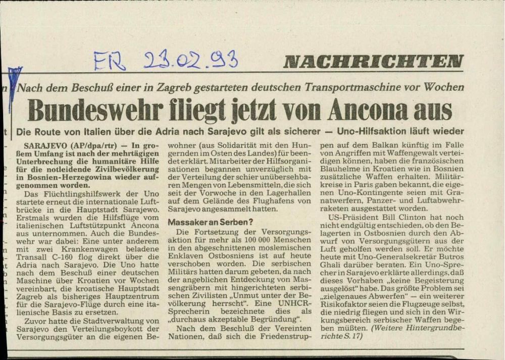 Bundeswehr fliegt jetzt von Ancona aus - nosilna