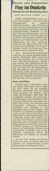 Flug im Dunkeln  - nosilna