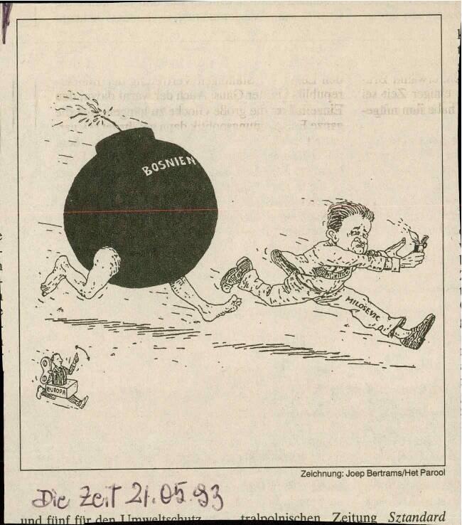 [Bosnien, Milošević, Europa] - nosilna