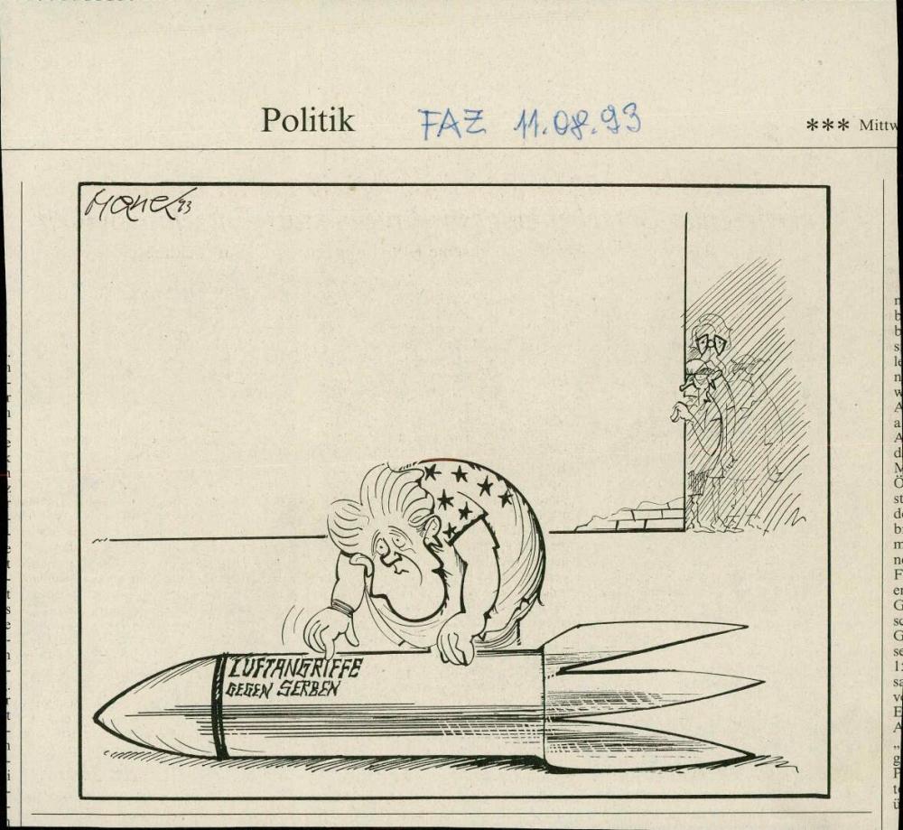 [Luftangriffe gegen Serben]