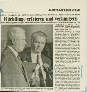 Flüchtlinge erfrieren und verhungern  - nosilna