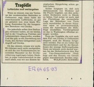 Tragödie  - nosilna