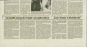 Uno bemüht sich um die Freigabe von Land...  - nosilna