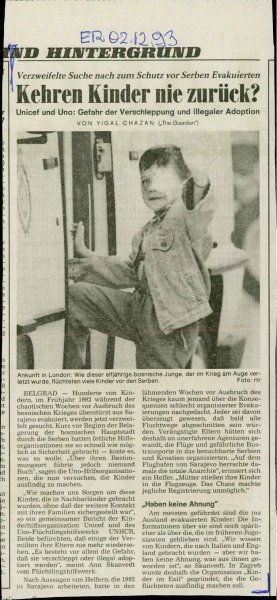 Kehren Kinder nie zurück?  - nosilna