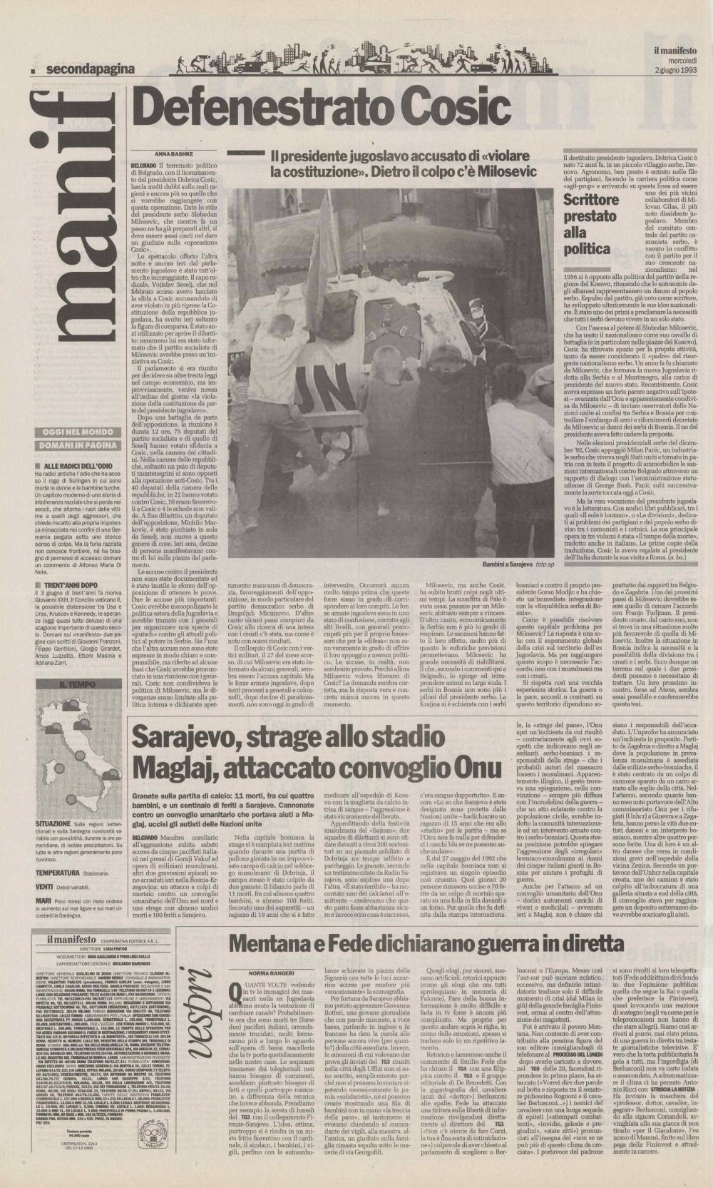 Defenestrato Cosic