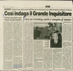 «Sarà una Norimberga, perché ci consegni...  - nosilna