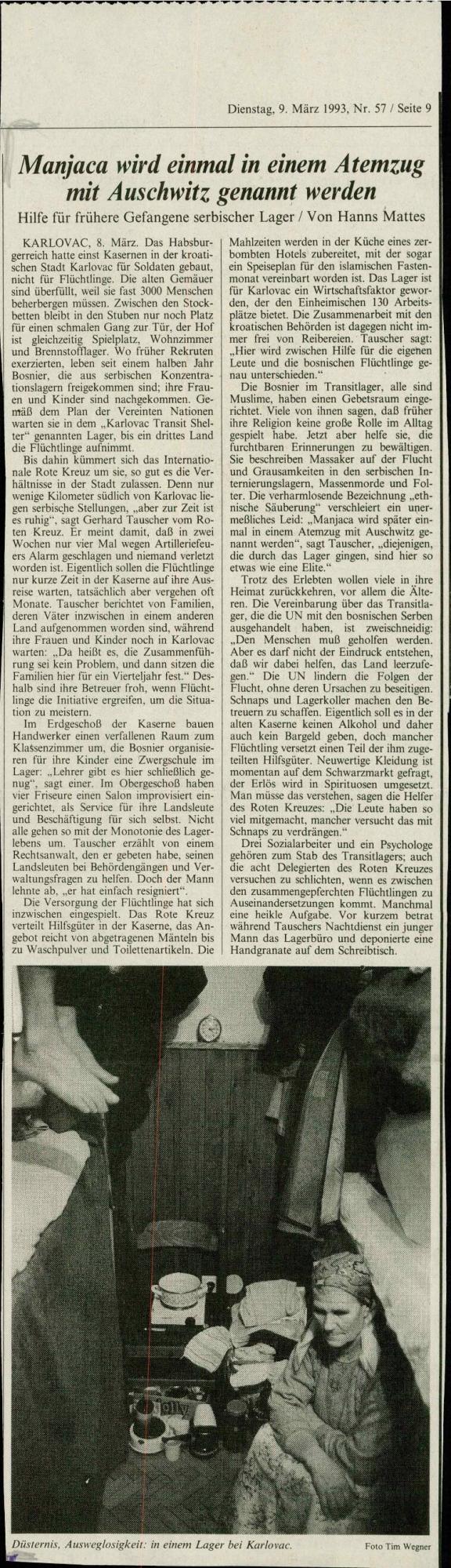 Manjaca wird einmal in einem Atemzug mit... - nosilna