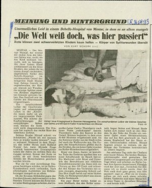 "Die Welt weiß doch, was hier passiert"  - nosilna