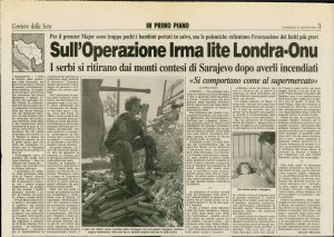 I serbi si ritirano dai monti contesi di...  - nosilna