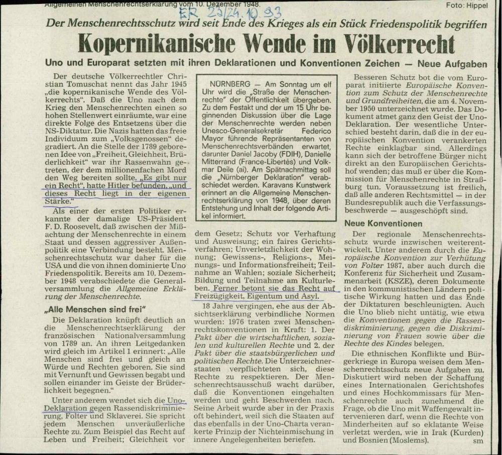 Kopernikanische Wende im Völkerrecht