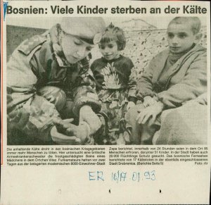 Bosnien: Viele Kinder sterben an der Käl...  - nosilna