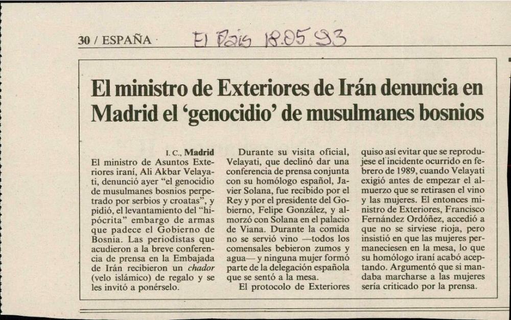 El ministro de Exteriores de Irán denunc... - nosilna