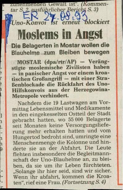 Moslems in Angst - nosilna