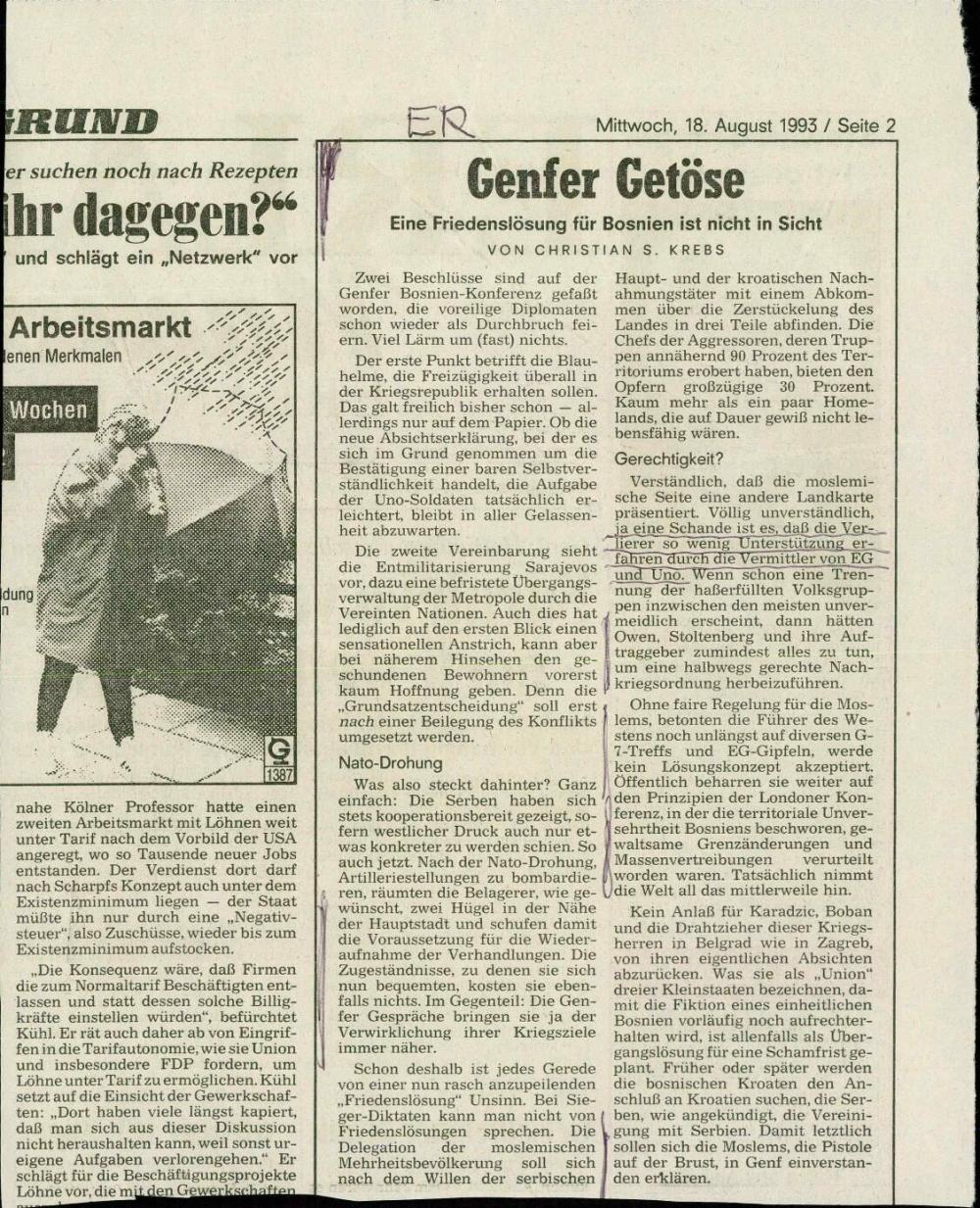 Genfer Getöse