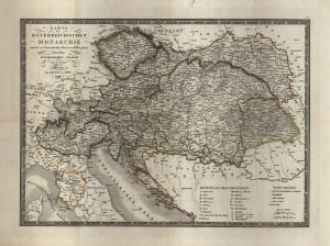 Karte der Oesterreichischen monarchie un...  - nosilna
