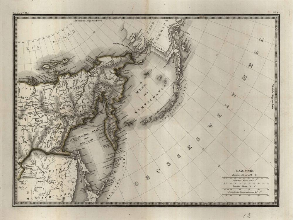 Karte des Russischen Reiches in Europa und Asien: Drugi del