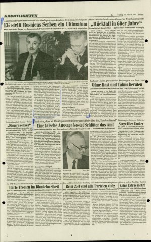 EG stellt Bosniens Serben ein Ullimatum  - nosilna