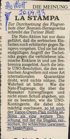 La Stampa  - nosilna