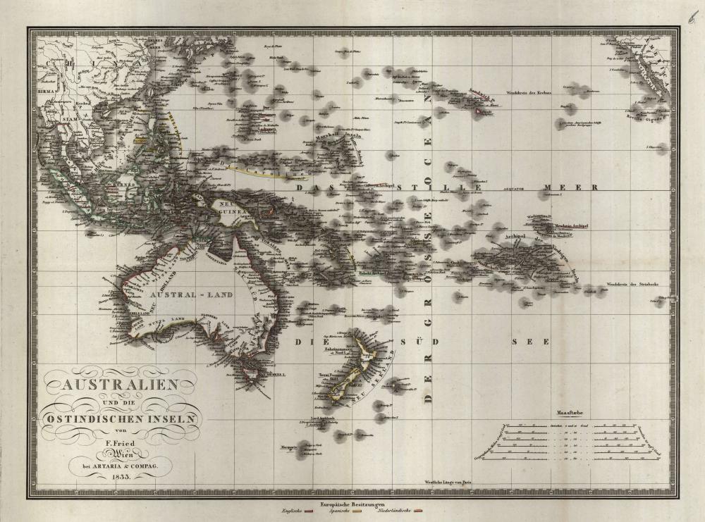 Australien und die Ostindischen Inseln - 1833