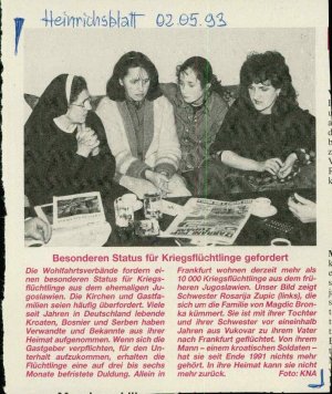 Besonderen Status für Kriegsflüchtlinge ...  - nosilna