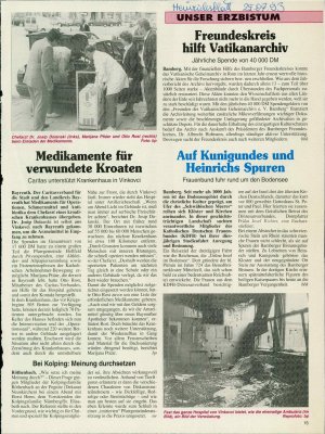 Medikamente für verwundete Kroaten  - nosilna