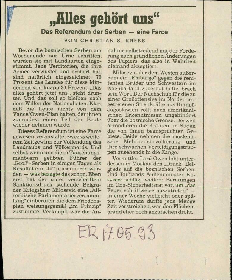 „Alles gehört uns"