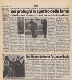 Ora Belgrado teme l'attaco finale  - nosilna