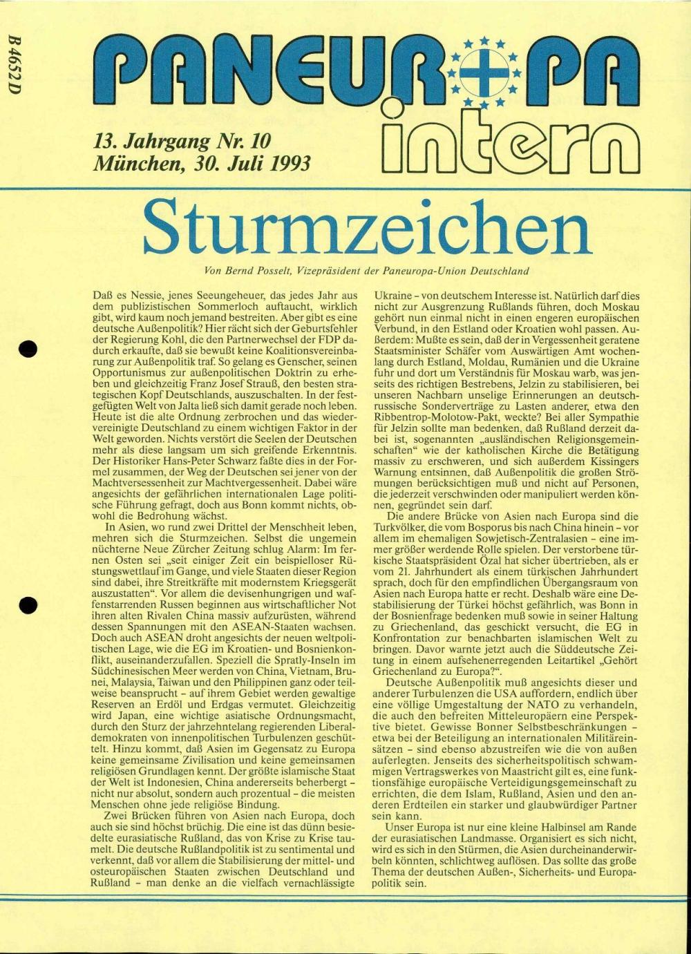 Sturmzeichen