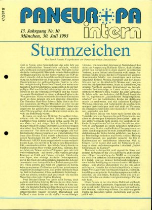 Sturmzeichen  - nosilna