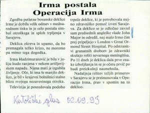 Irma postala Operacija Irma  - nosilna