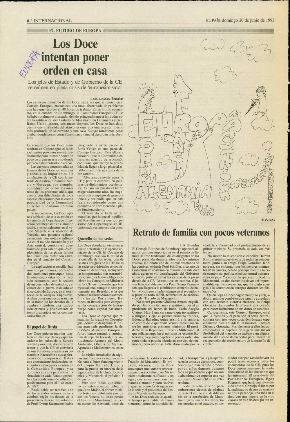 Los Doce intentan poner orden en casa - nosilna