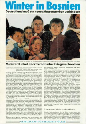 Winter in Bosnien  - nosilna