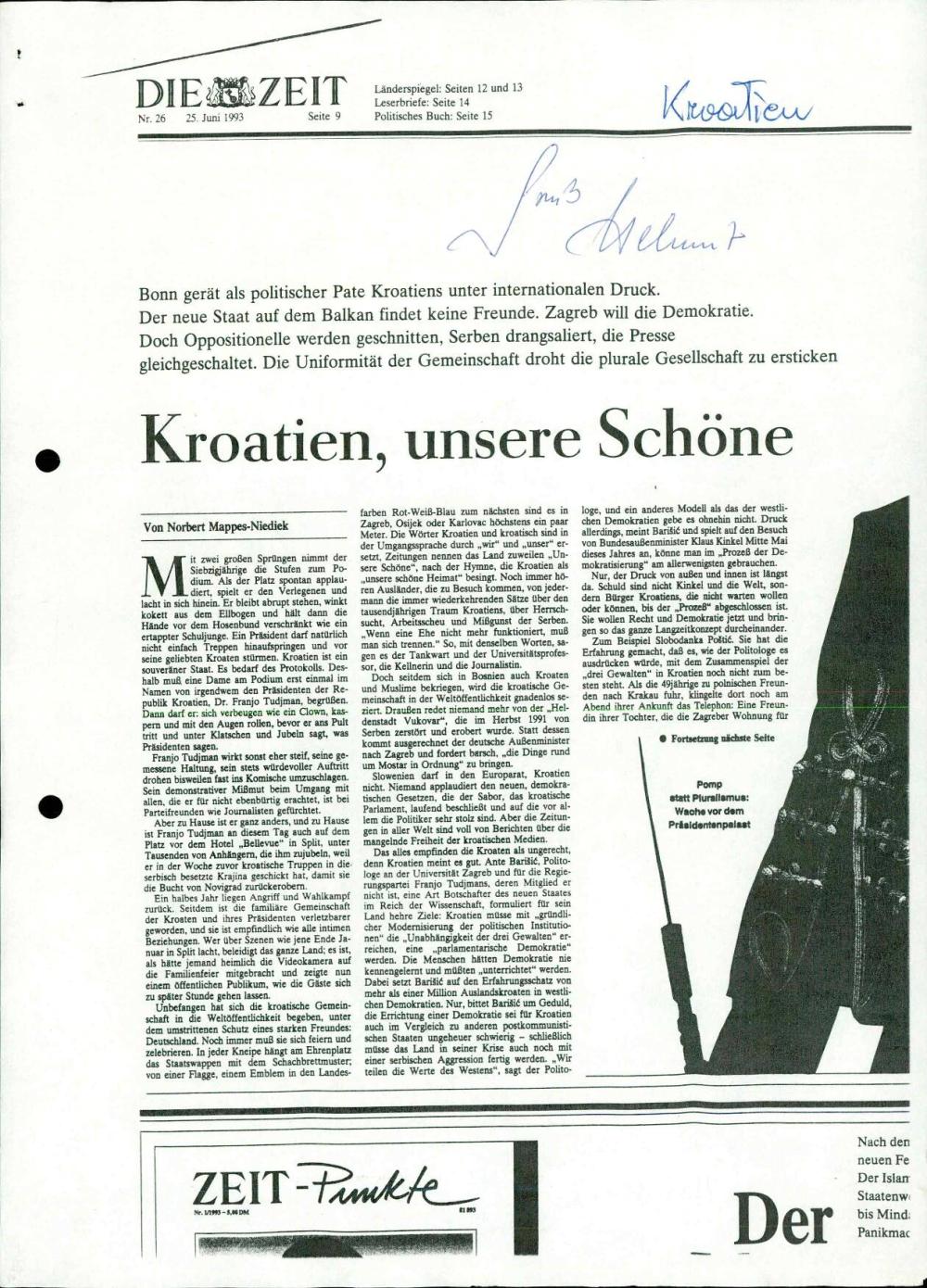 Kroatien, unsere Schöne