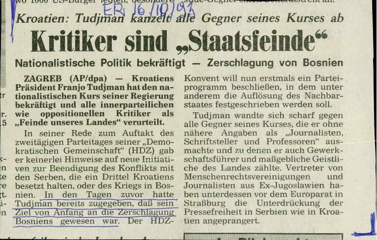 Kritiker sind "Staatsfeinde"