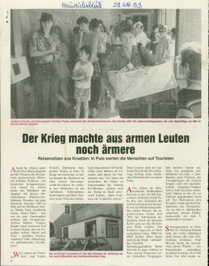 Der Krieg machte aus armen Leuten noch ä...  - nosilna