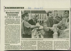 Menschenrechtler festgenommen  - nosilna