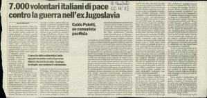 7.000 volontari italiani di pace contro ...  - nosilna