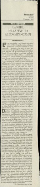 La sfida della sinistra al governo Ciamp...  - nosilna