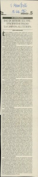 Dal quartiere all'Onu, i pacifisti suona...  - nosilna