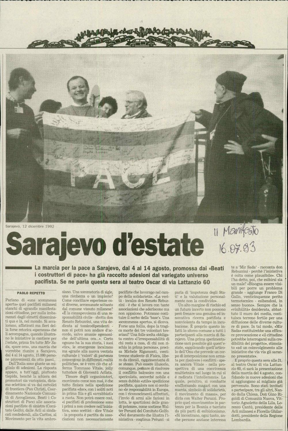 Sarajevo d'estate