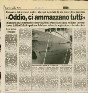 «Oddio, ci ammazzano tutti»  - nosilna