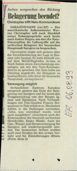 Belagerung beendet?  - nosilna