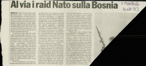 AI via i raid Nato sulla Bosnia  - nosilna